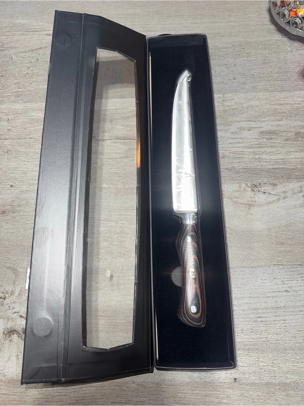 TUO Slicing Knife-8 inch Slicing Carving Meat Cutting Knife-German Stainless